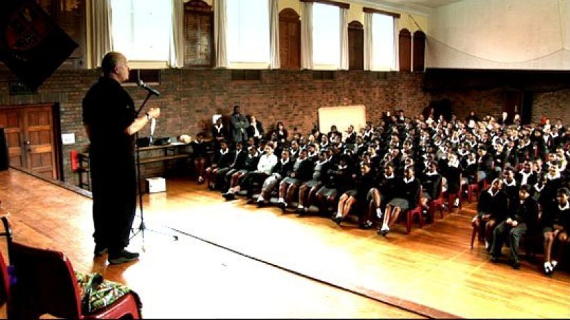 PDU talking to school (crop)