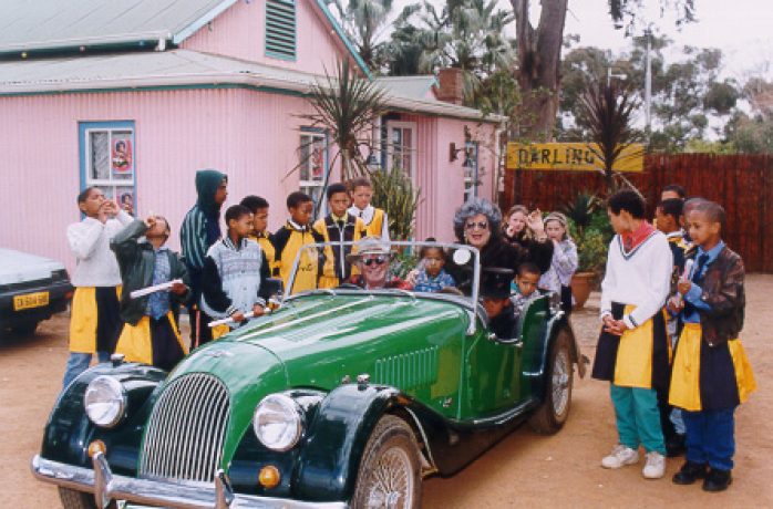 green roadster